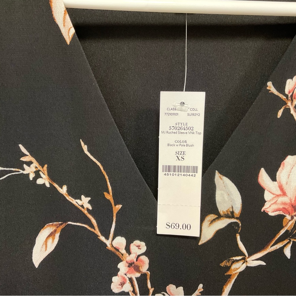 WHBM top. Fitted very pretty colors.